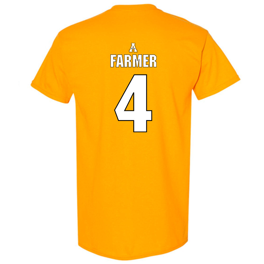 App State - NCAA Football : Myles Farmer - Replica Shersey T-Shirt-1