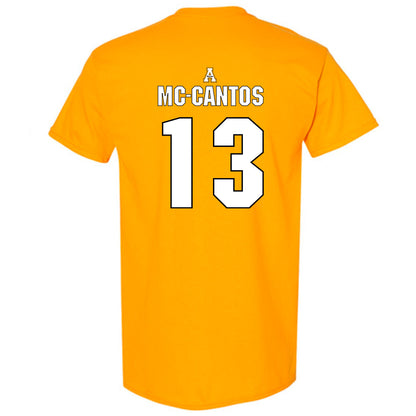 App State - NCAA Football : Elijah Mc-Cantos - Replica Shersey T-Shirt