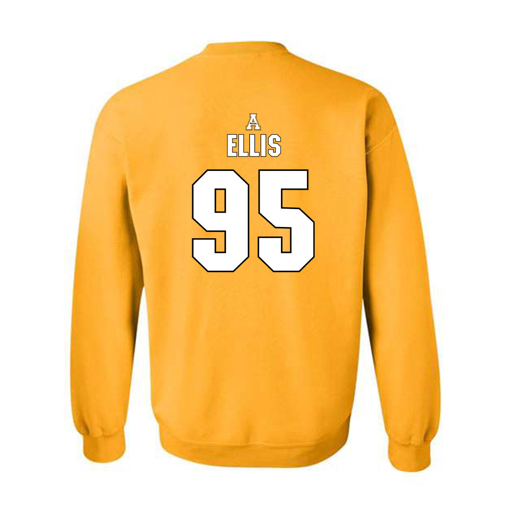 App State - NCAA Football : Kaden Ellis - Replica Shersey Crewneck Sweatshirt-1