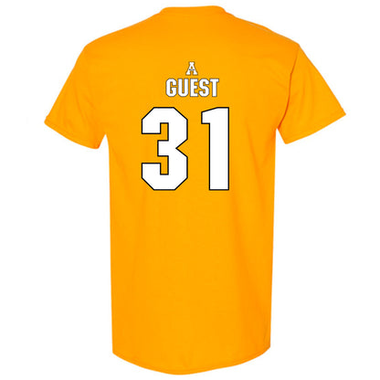 App State - NCAA Football : Max Guest - Replica Shersey T-Shirt-1