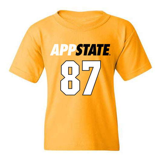 App State - NCAA Football : Samuel (Eli) Wilson - Replica Shersey Youth T-Shirt