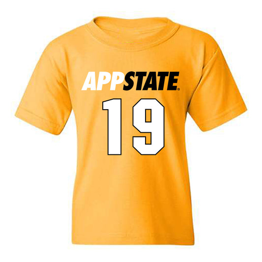 App State - NCAA Baseball : Brooks Wright - Replica Shersey Youth T-Shirt-0