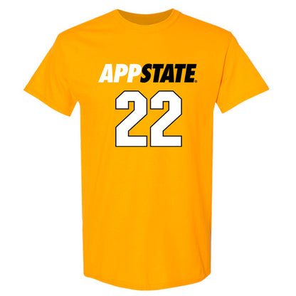 App State - NCAA Football : Jaquari Lewis - Replica Shersey T-Shirt-0