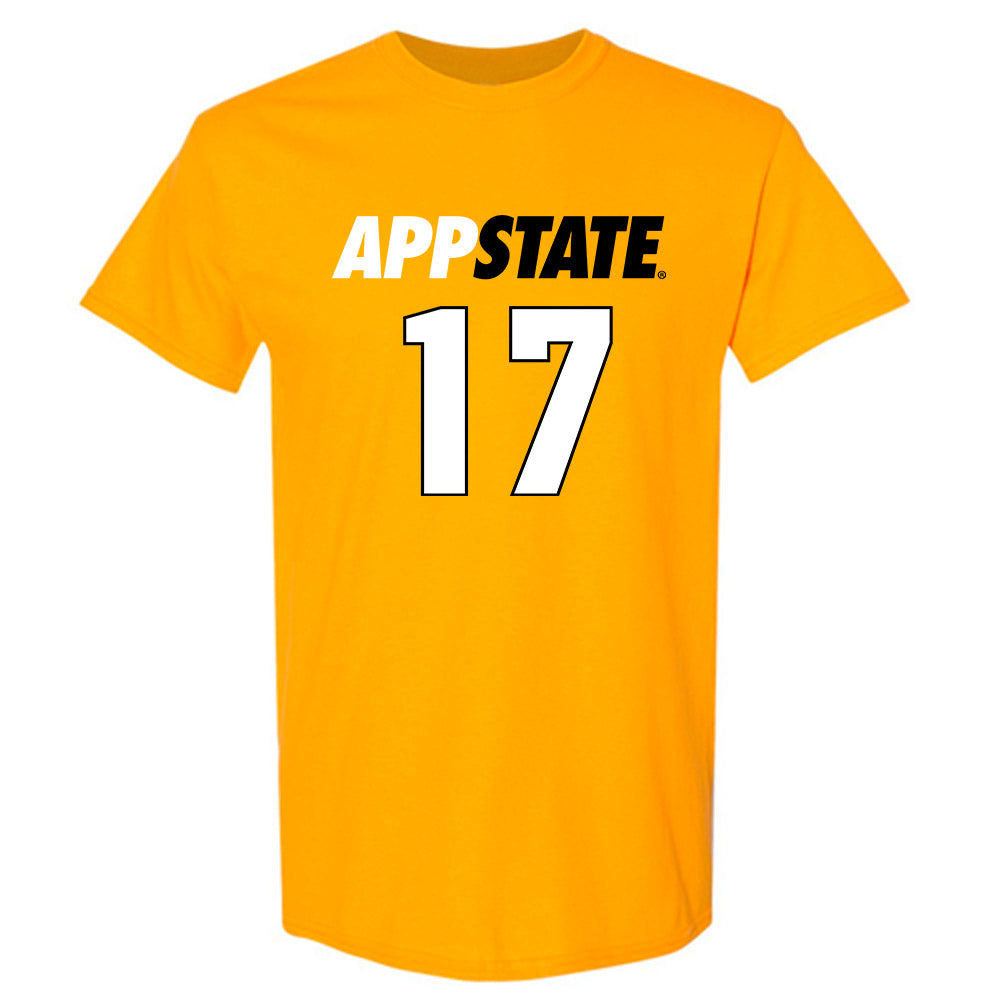 App State - NCAA Football : Jatorian Mack - Replica Shersey T-Shirt-0
