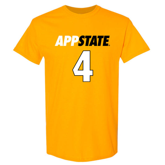 App State - NCAA Football : Izayah Cummings - Replica Shersey T-Shirt-0