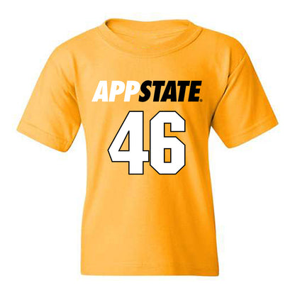 App State - NCAA Football : Damien Durrette - Replica Shersey Youth T-Shirt-0