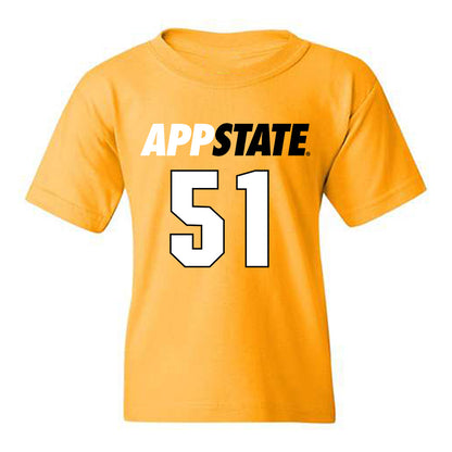 App State - NCAA Football : Kj Liles - Replica Shersey Youth T-Shirt-0