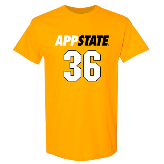 App State - NCAA Baseball : Zach Lewis - Replica Shersey T-Shirt