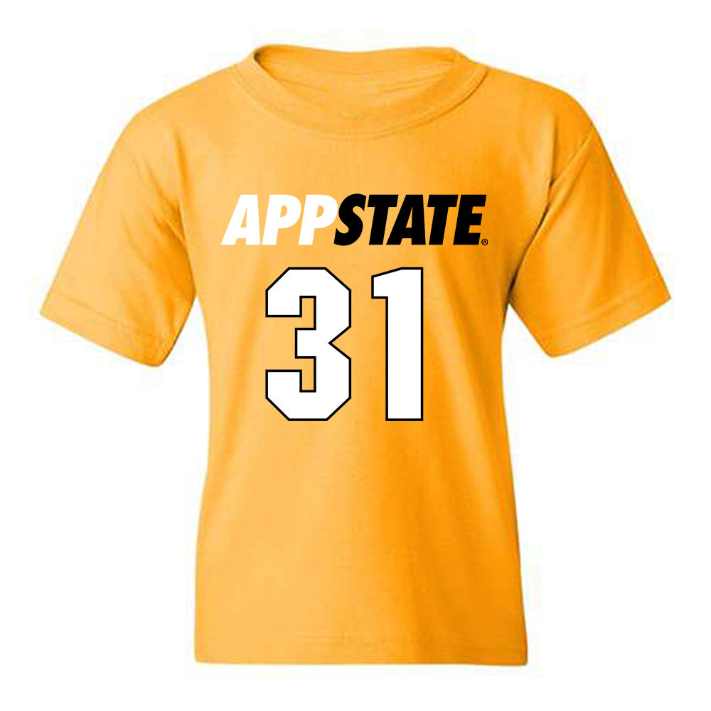 App State - NCAA Football : Marquis Lane-Owens - Replica Shersey Youth T-Shirt-0