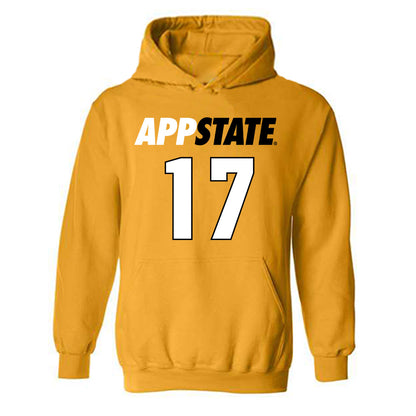 App State - NCAA Baseball : Nico Soul - Replica Shersey Hooded Sweatshirt-0