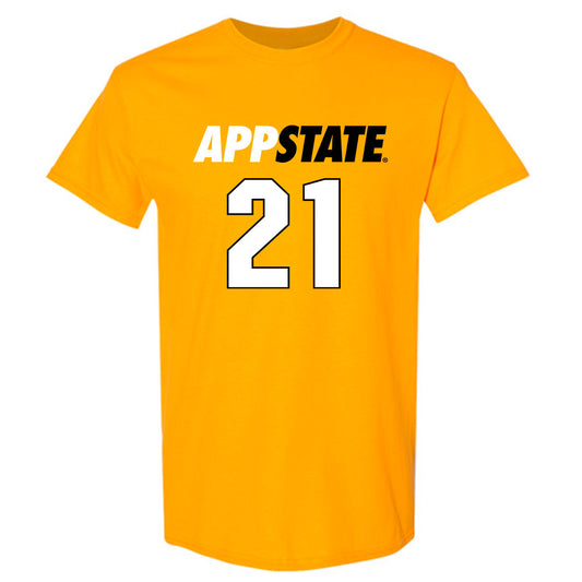 App State - NCAA Football : DJ Burks - Replica Shersey T-Shirt