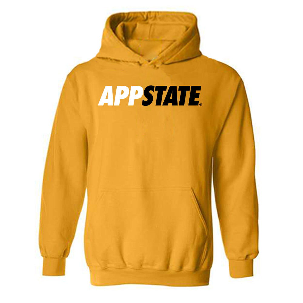 App State - NCAA Women's Track & Field : Harlee Fonville - Replica Shersey Hooded Sweatshirt-0