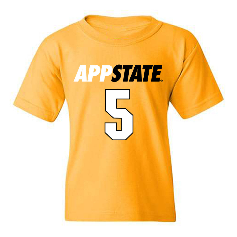 App State - NCAA Football : Zyeir Gamble - Replica Shersey Youth T-Shirt-0