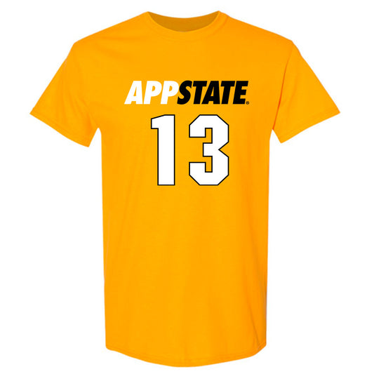 App State - NCAA Men's Basketball : Kasen Jennings - Replica Shersey T-Shirt-0