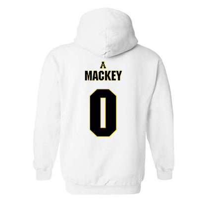 App State - NCAA Women's Volleyball : Keionna mackey - Replica Shersey Hooded Sweatshirt-1