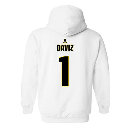 App State - NCAA Women's Volleyball : Meme Daviz - Replica Shersey Hooded Sweatshirt-1
