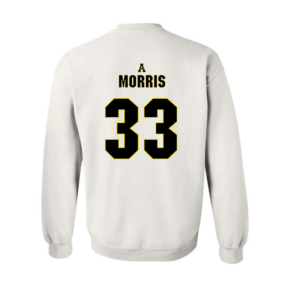 App State - NCAA Women's Volleyball : Ali Morris - Replica Shersey Crewneck Sweatshirt-1