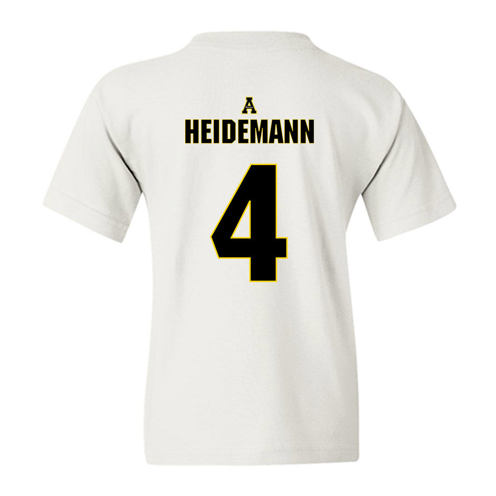App State - NCAA Women's Volleyball : Addison Heidemann - Replica Shersey Youth T-Shirt-1