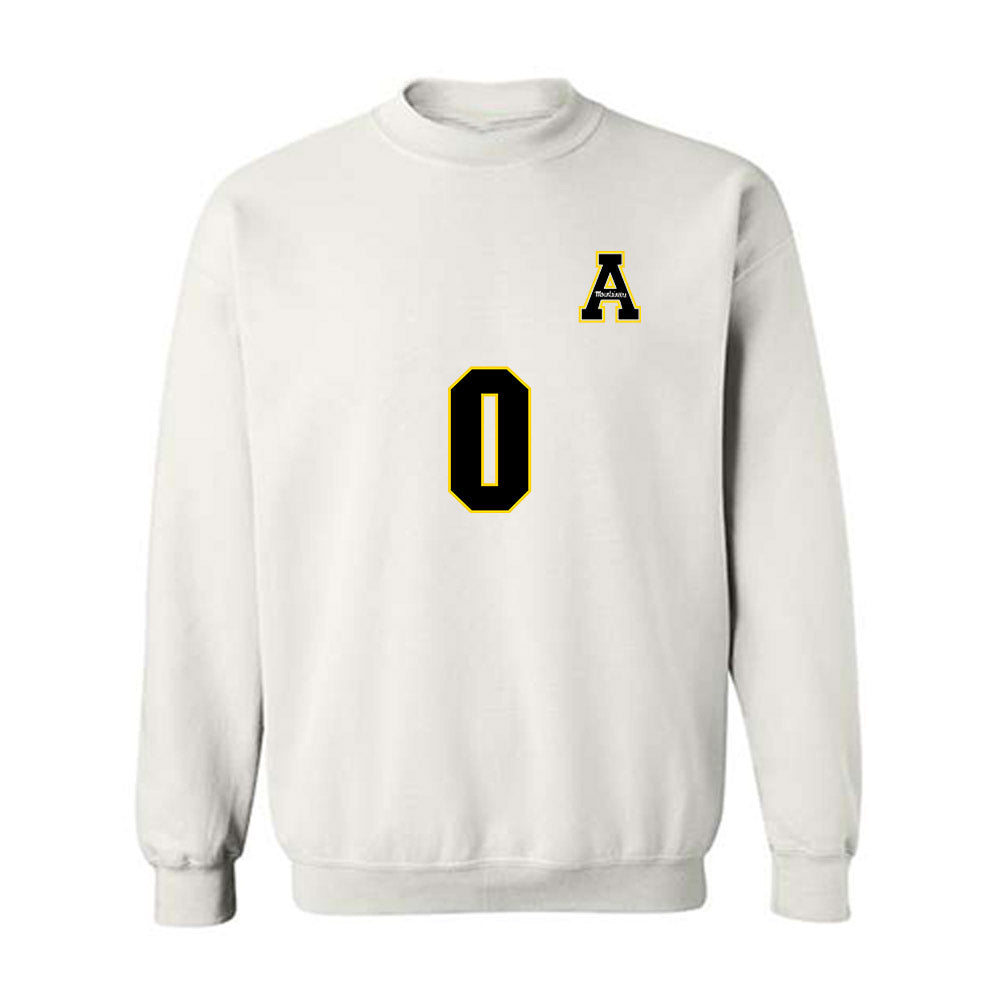 App State - NCAA Women's Volleyball : Keionna mackey - Replica Shersey Crewneck Sweatshirt-0