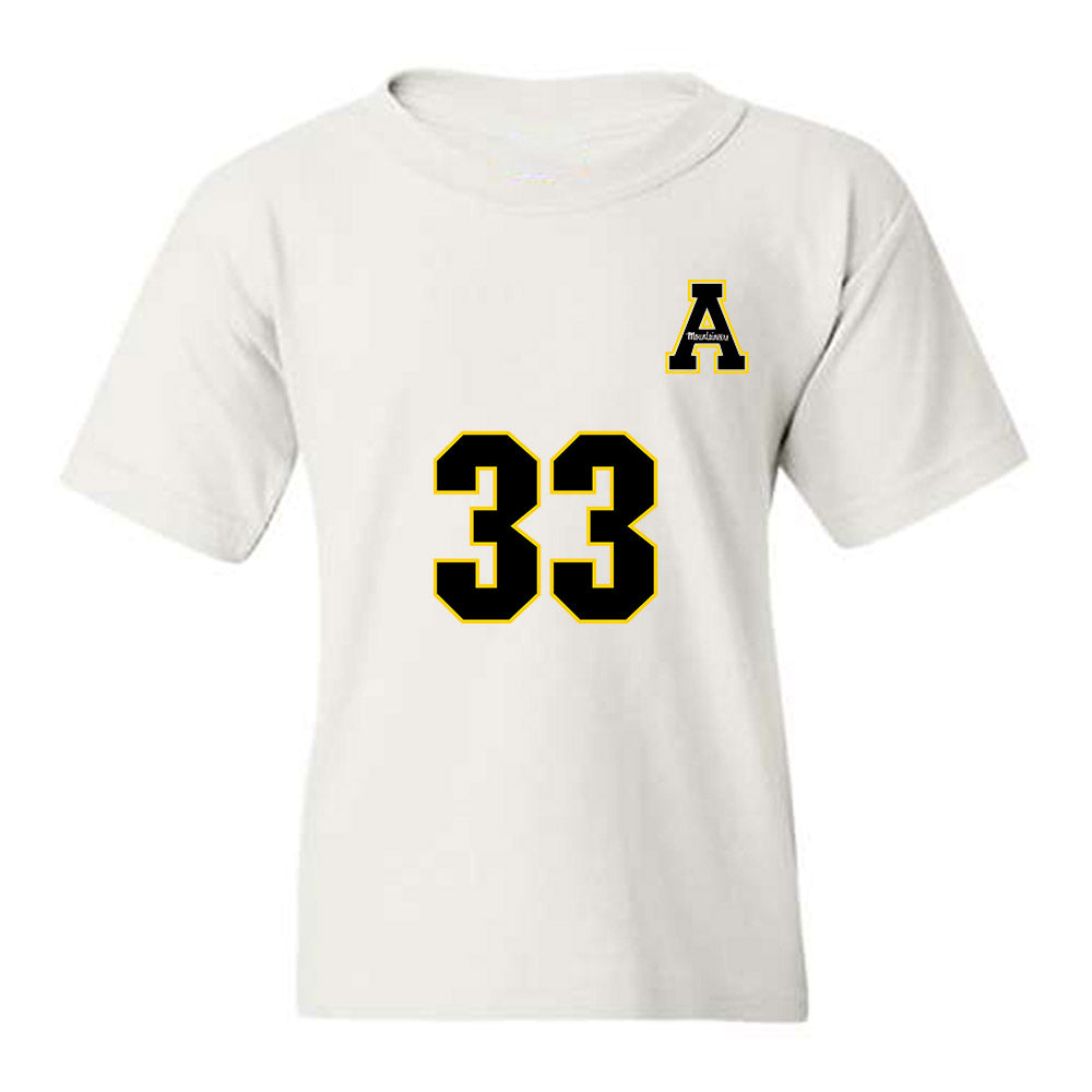 App State - NCAA Women's Volleyball : Ali Morris - Replica Shersey Youth T-Shirt-0