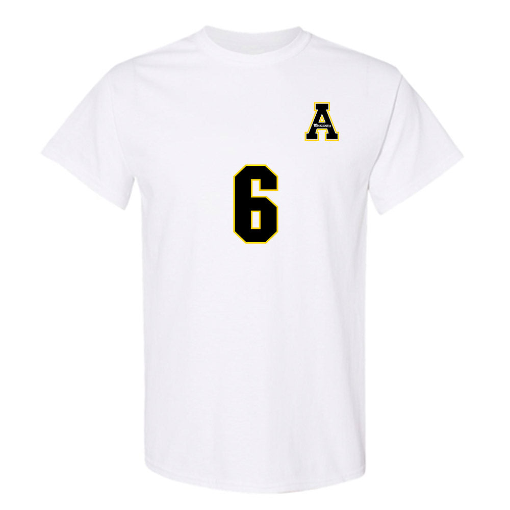 App State - NCAA Women's Volleyball : Bella dafforn - Replica Shersey T-Shirt-0