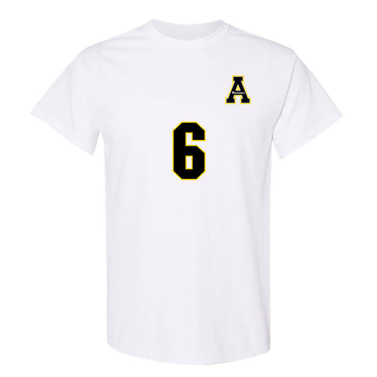 App State - NCAA Women's Volleyball : Bella dafforn - Replica Shersey T-Shirt-0