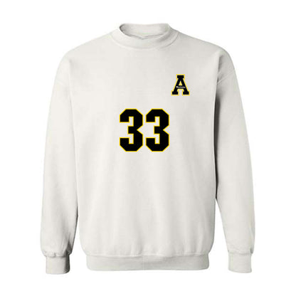 App State - NCAA Women's Volleyball : Ali Morris - Replica Shersey Crewneck Sweatshirt-0