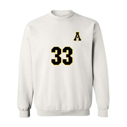 App State - NCAA Women's Volleyball : Ali Morris - Replica Shersey Crewneck Sweatshirt-0