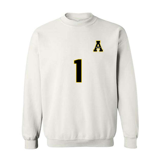 App State - NCAA Women's Volleyball : Meme Daviz - Replica Shersey Crewneck Sweatshirt-0