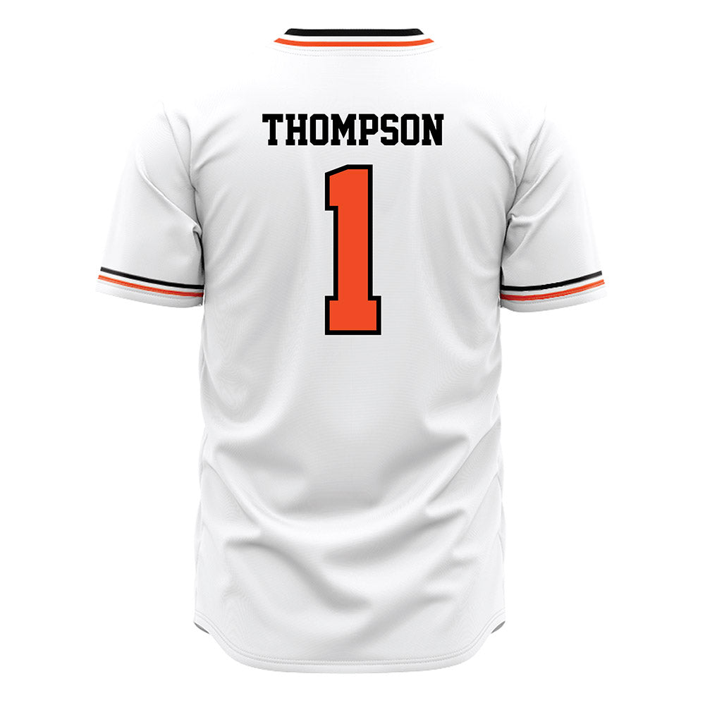 Campbell - NCAA Baseball : Dalen Thompson - White Jersey