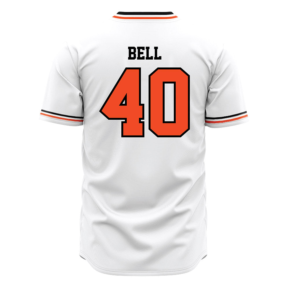 Campbell - NCAA Baseball : Jimmy Bell - White Jersey-1