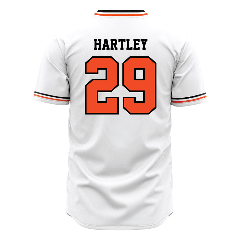 Campbell - NCAA Baseball : Wiley Hartley - White Jersey