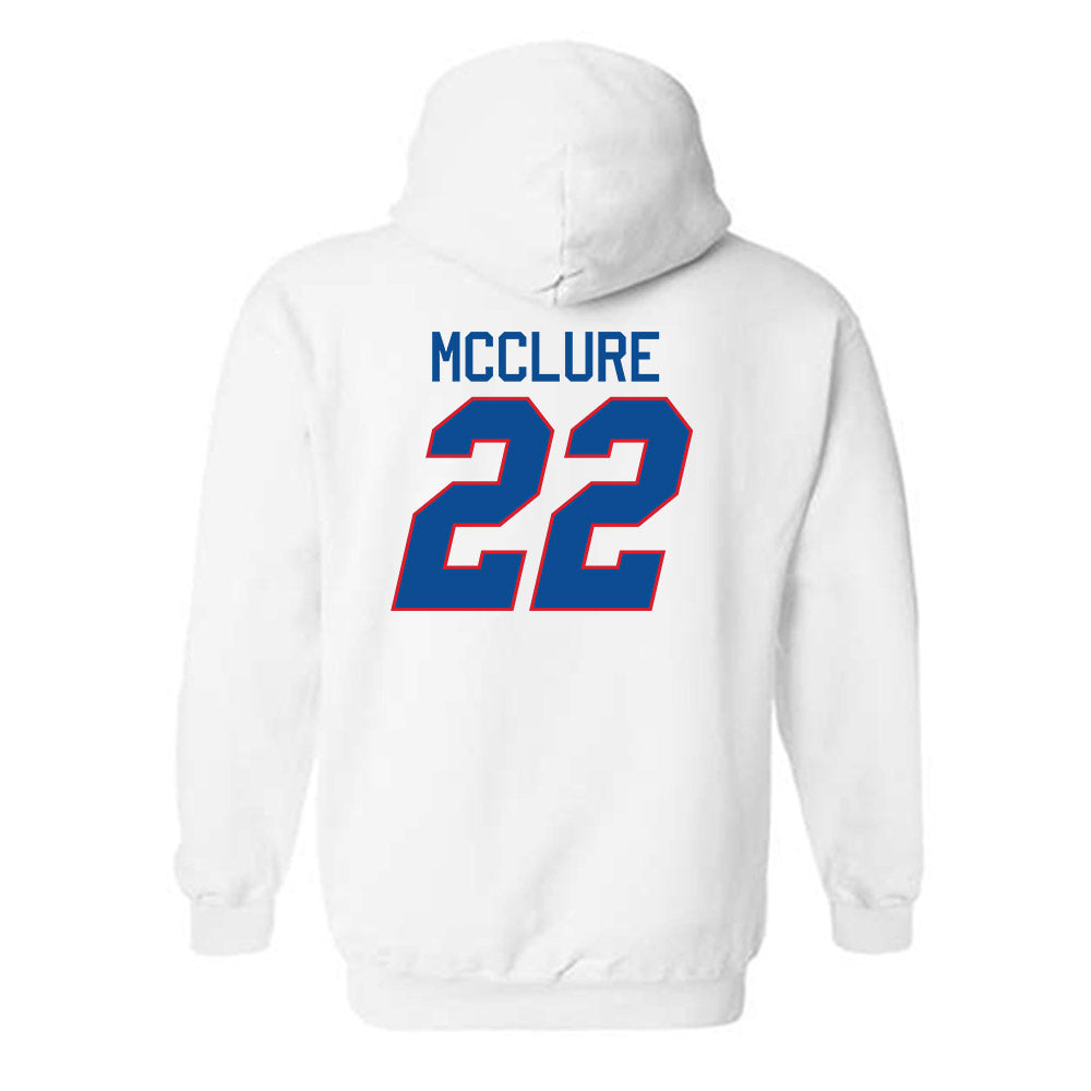 DePaul - NCAA Men's Basketball : Kruz McClure - Replica Shersey Hooded Sweatshirt-1