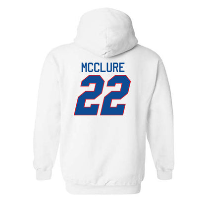 DePaul - NCAA Men's Basketball : Kruz McClure - Replica Shersey Hooded Sweatshirt-1