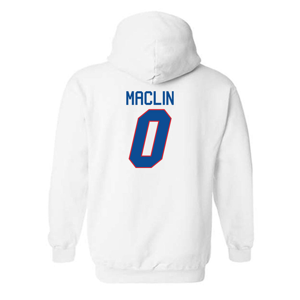 DePaul - NCAA Men's Basketball : Brandon Maclin - Replica Shersey Hooded Sweatshirt-1