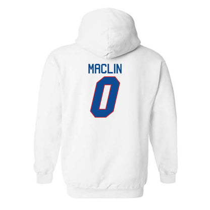 DePaul - NCAA Men's Basketball : Brandon Maclin - Replica Shersey Hooded Sweatshirt-1