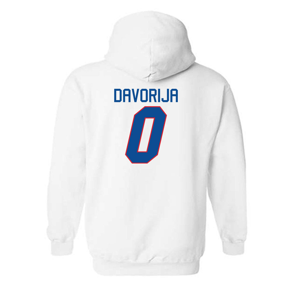 DePaul - NCAA Women's Basketball : Gina Davorija - Replica Shersey Hooded Sweatshirt-1