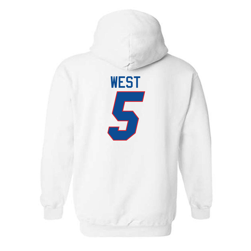 DePaul - NCAA Women's Basketball : Alayna West - Replica Shersey Hooded Sweatshirt