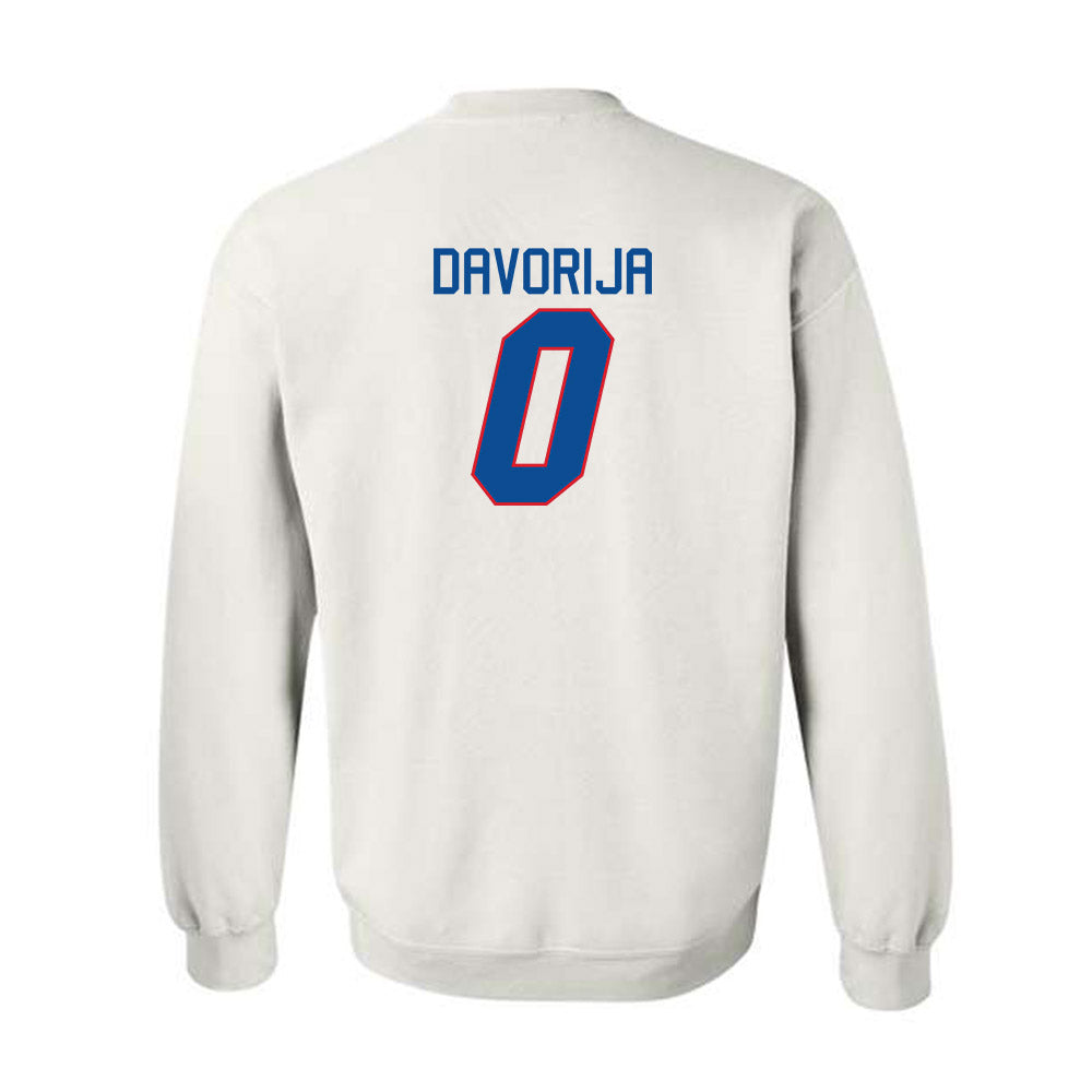 DePaul - NCAA Women's Basketball : Gina Davorija - Replica Shersey Crewneck Sweatshirt-1