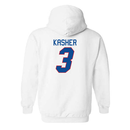 DePaul - NCAA Men's Basketball : Nate Kasher - Replica Shersey Hooded Sweatshirt