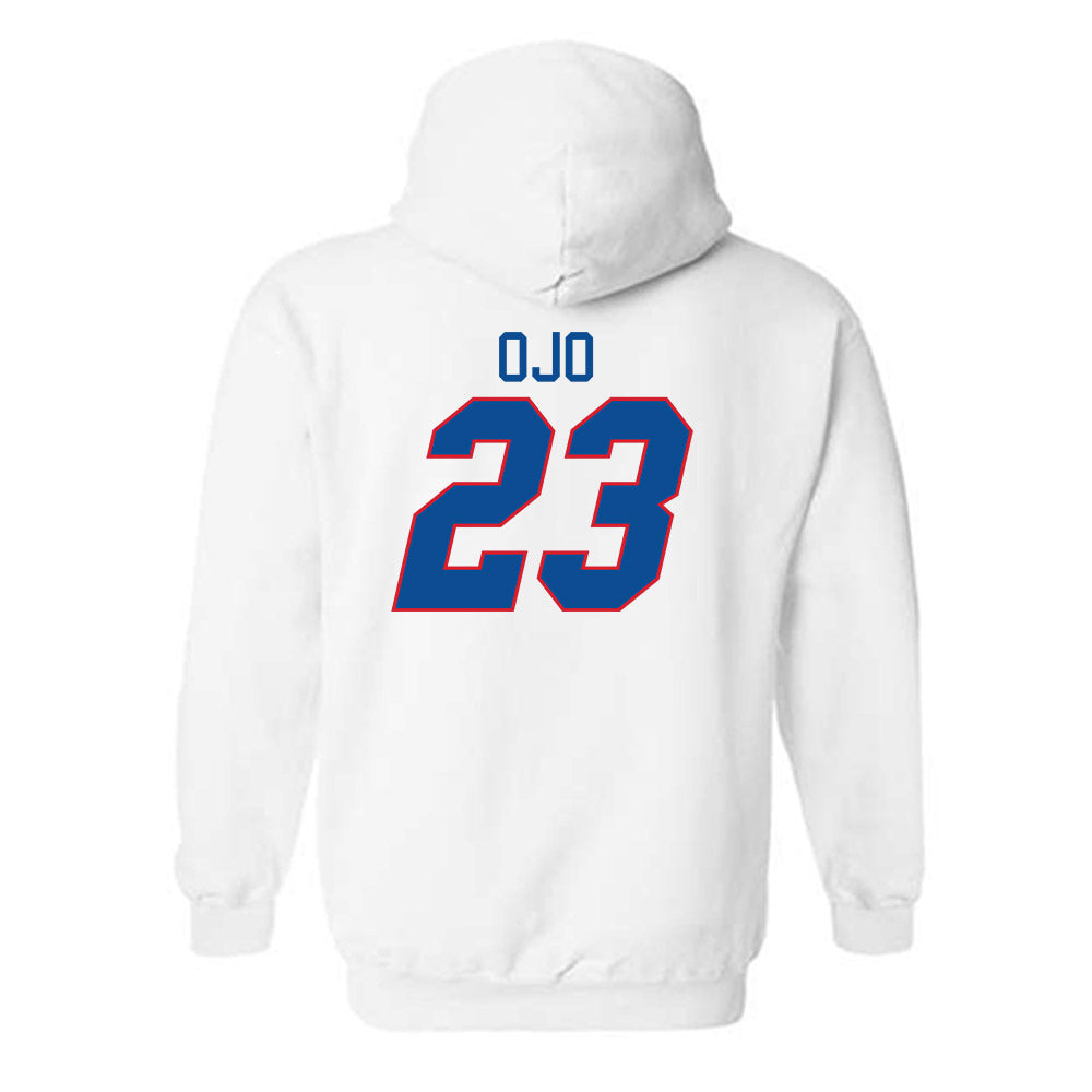 DePaul - NCAA Women's Basketball : Michelle Ojo - Replica Shersey Hooded Sweatshirt-1