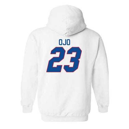 DePaul - NCAA Women's Basketball : Michelle Ojo - Replica Shersey Hooded Sweatshirt-1