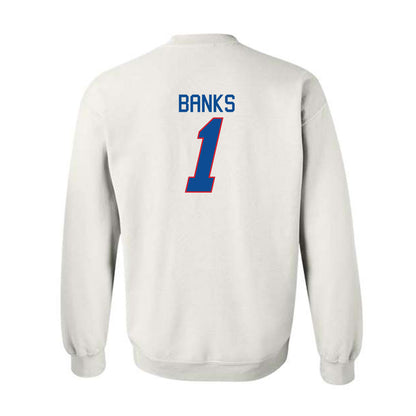 DePaul - NCAA Men's Basketball : Kaleb Banks - Replica Shersey Crewneck Sweatshirt-1