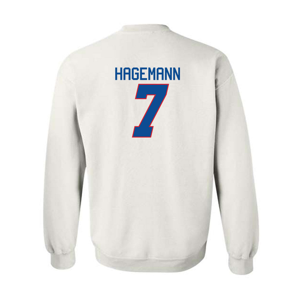 DePaul - NCAA Women's Basketball : Devin Hagemann - Replica Shersey Crewneck Sweatshirt-1