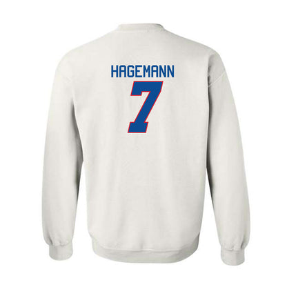 DePaul - NCAA Women's Basketball : Devin Hagemann - Replica Shersey Crewneck Sweatshirt-1