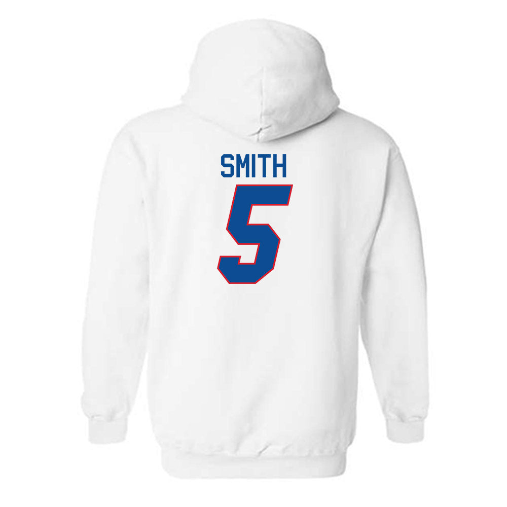DePaul - NCAA Men's Basketball : RJ Smith - Replica Shersey Hooded Sweatshirt-1