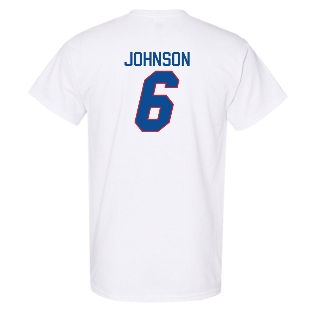 DePaul - NCAA Men's Basketball : Jonas Johnson - Replica Shersey T-Shirt-1