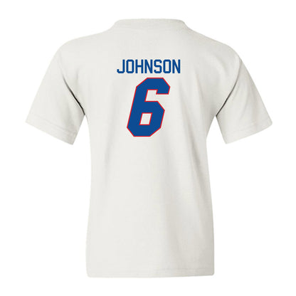 DePaul - NCAA Men's Basketball : Jonas Johnson - Replica Shersey Youth T-Shirt-1