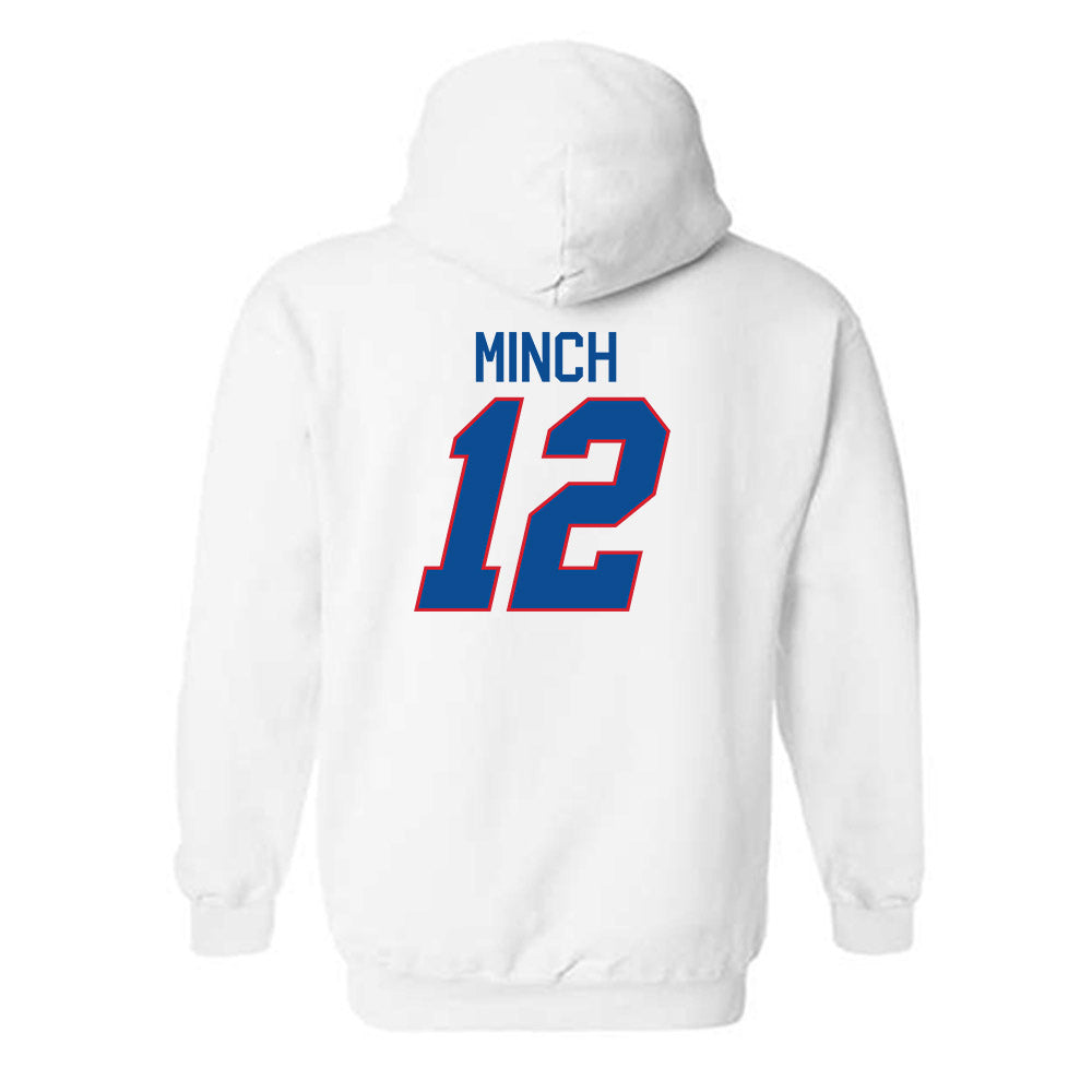 DePaul - NCAA Women's Basketball : Ellery Minch - Replica Shersey Hooded Sweatshirt-1