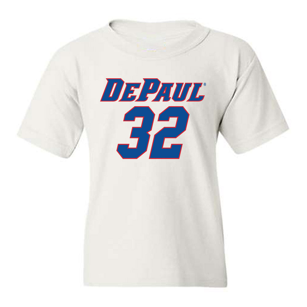 DePaul - NCAA Men's Basketball : Jeremy Lorenz - Replica Shersey Youth T-Shirt-0